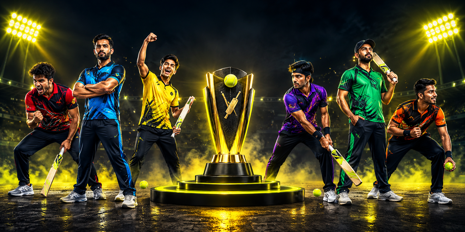 ICTL T10 Championship Players